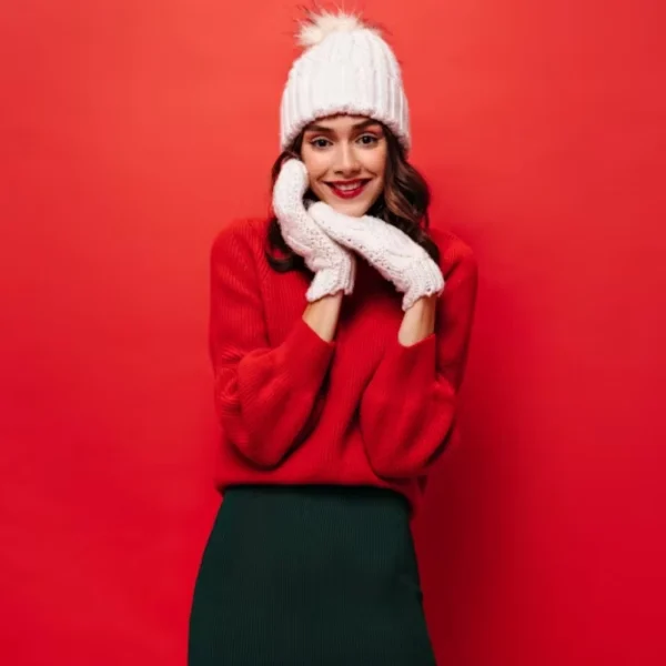 Read Sweater With Glove