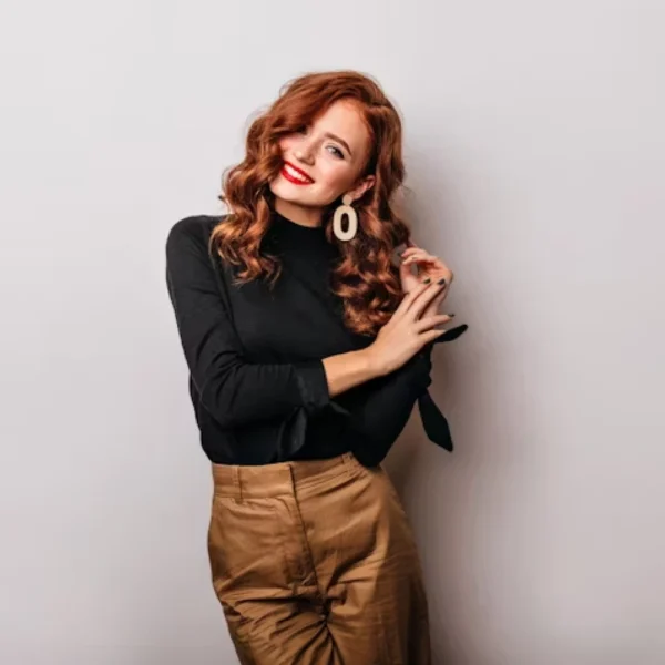 Formal Black and Brown Dress