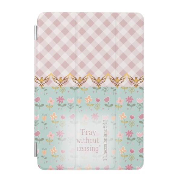 Blue Prayer Garden – Custom iPad Smart Christian Case