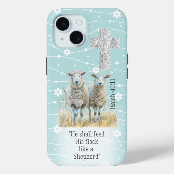 Faith Like Sheep - Custom Case-Mate Tough iPhone Christian Case