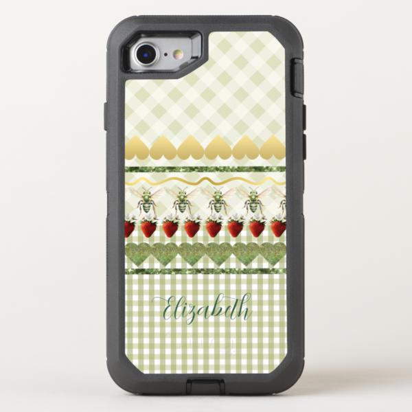 Green Garden - Custom OtterBox Defender iPhone Christian Case