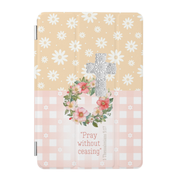 Peachy Pink – Custom iPad Smart Christian Cover