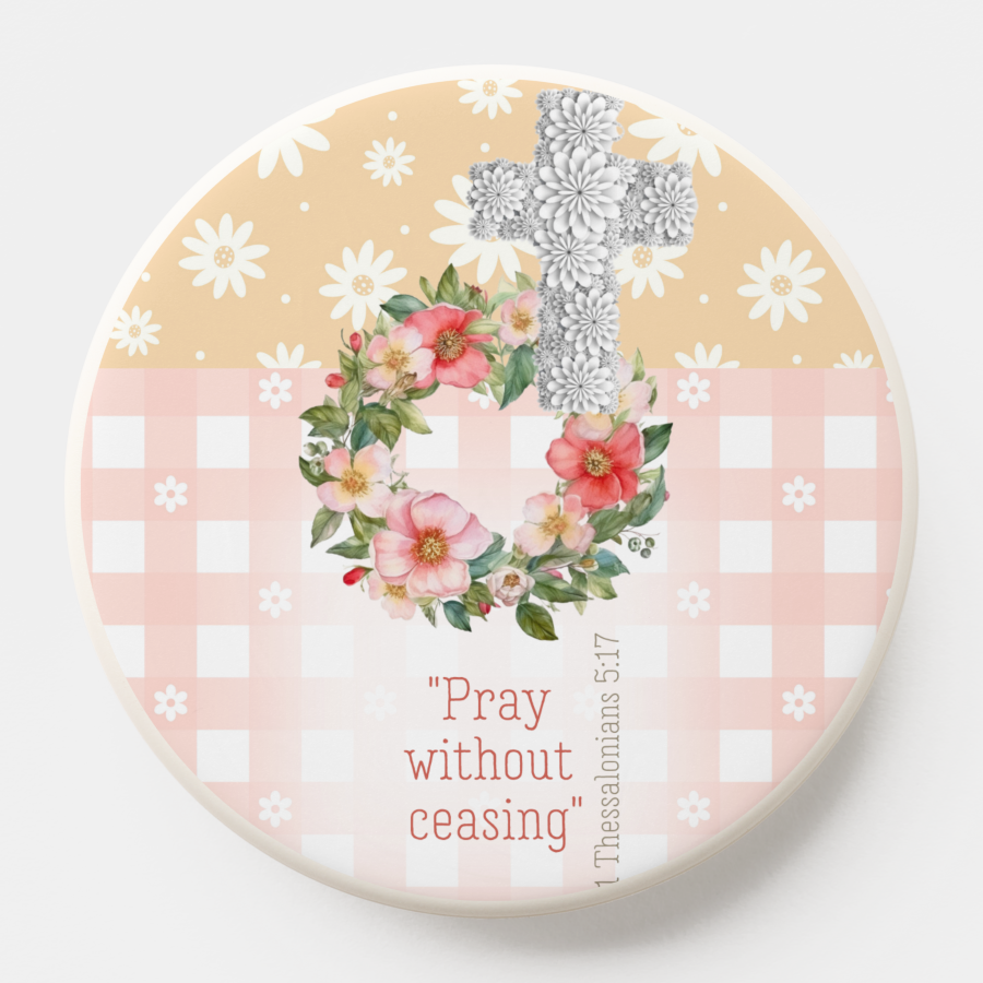 Peachy Pink – Custom Christian PopSocket/Magsafe PopSocket