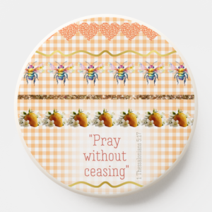 Perfect Peach Praise – Custom Christian PopSocket/Magsafe PopSocket