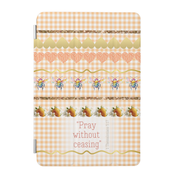 Perfect Peach Praise – Custom iPad Smart Christian Case