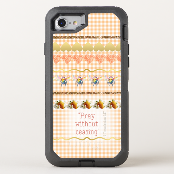 Perfect Peach Praise - Custom OtterBox Defender iPhone Christian Case