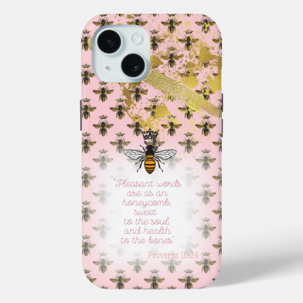 Blush Bee - Custom Case-Mate Tough iPhone Christian Case